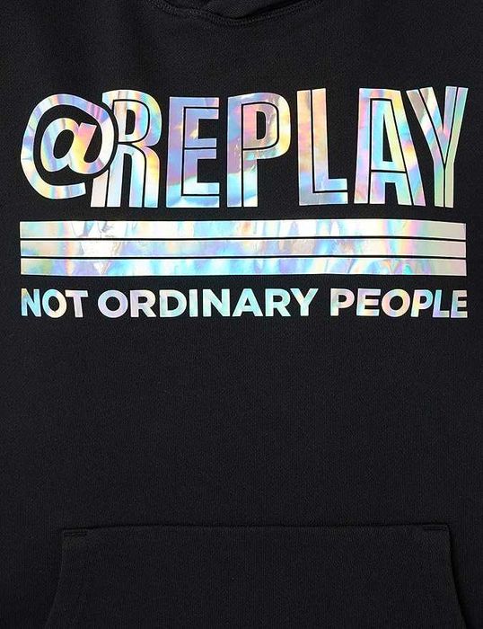 REPLAY Оригинална Нова Дамска Рокля/Туника/Блуза/Суитшърт