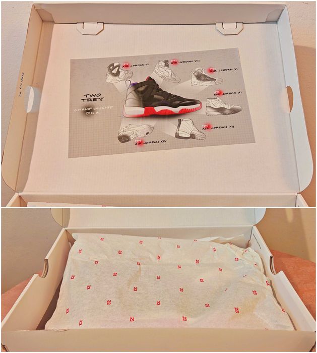 Nike Air JORDAN JUMPMAN TWO TREY 45-ти номер 29см стелка чисто нов кут