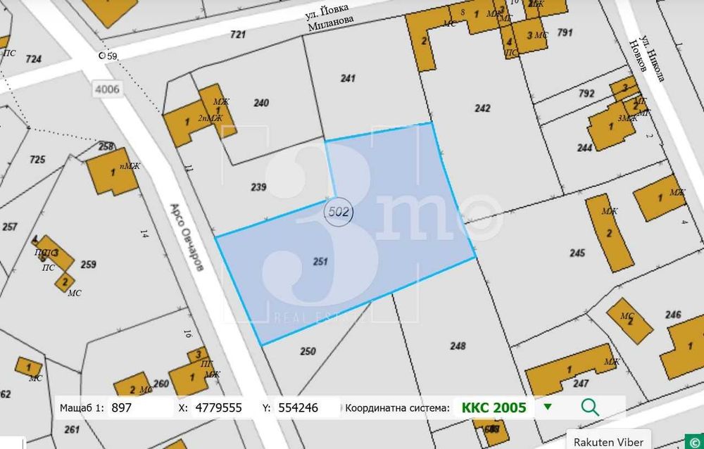 Продава се Парцел в Антоново - 1896 кв.м за 14 €/кв.м - Снимка #3