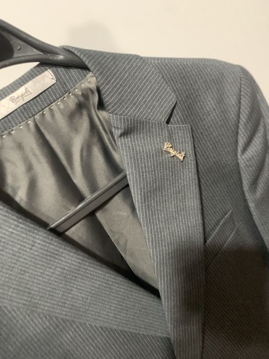 Костюм Bargioli серая с полосками