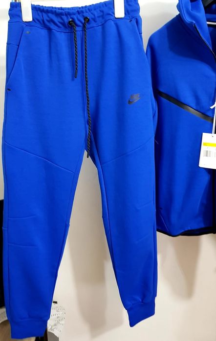 Nike Tech Fleece Royal blue calitate premium