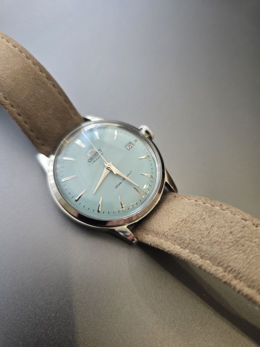 Orient bambino 38 baby blue