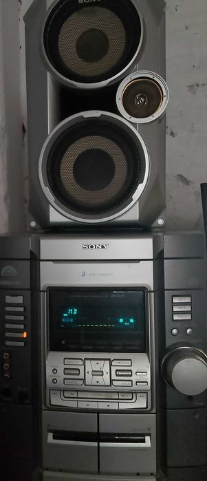 Sony 3 disk changer mp3 сабвуфер