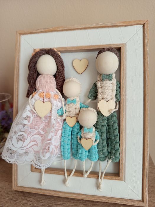 Кукли от макраме ръчна изработка