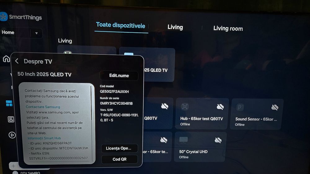 QLED QE50Q7F2AUXXH TV 2025 125cm  Samsung in garantie