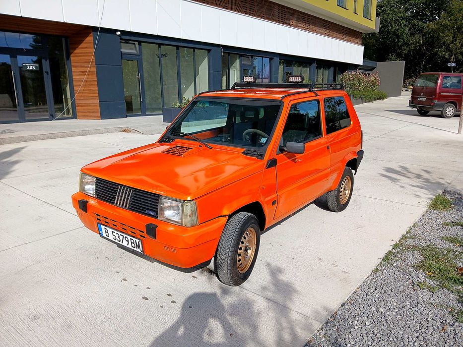 Fiat Panda 4x4 УНИКАТ | 1.2 69 к.с.| РЕСТАВРИРАНА | ГАЗ | 4x4