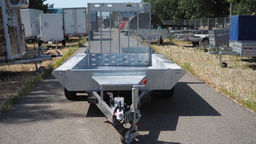 Remorca transport UTILAJE,3500kg,2920 x 1520,Fabricata in RO