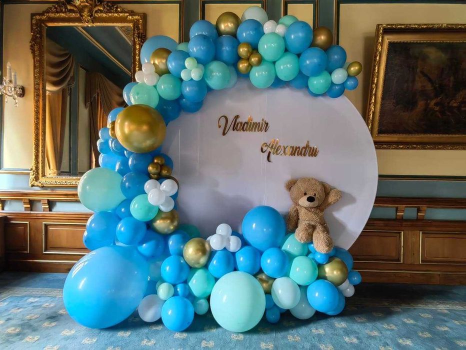 Cabina FOTO/VIDEOBOOTH 360/DECOR BALOANE PENTRU EVENIMENTE