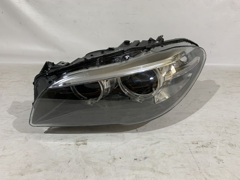 Far stanga BMW seria 5, F10, F11, LCI,Facelift, bi-xenon, fara adaptiv, 2013, 2014, 2015, 2016, cod origine OE 7343911