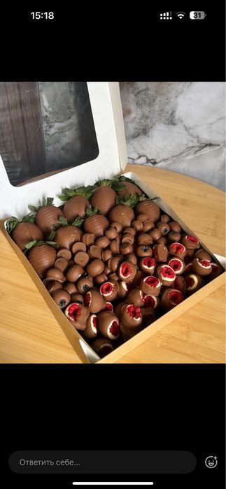 Клубника в шоколаде