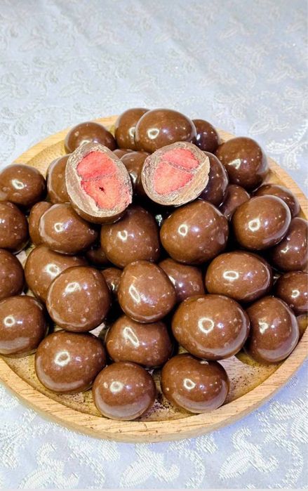 Турецкие дрожжи клубника в бельгийском шоколаде