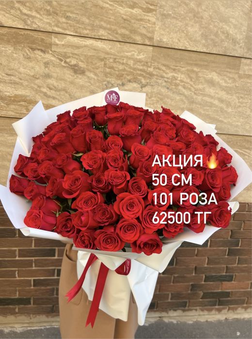 Роза по Акций от 600 тг