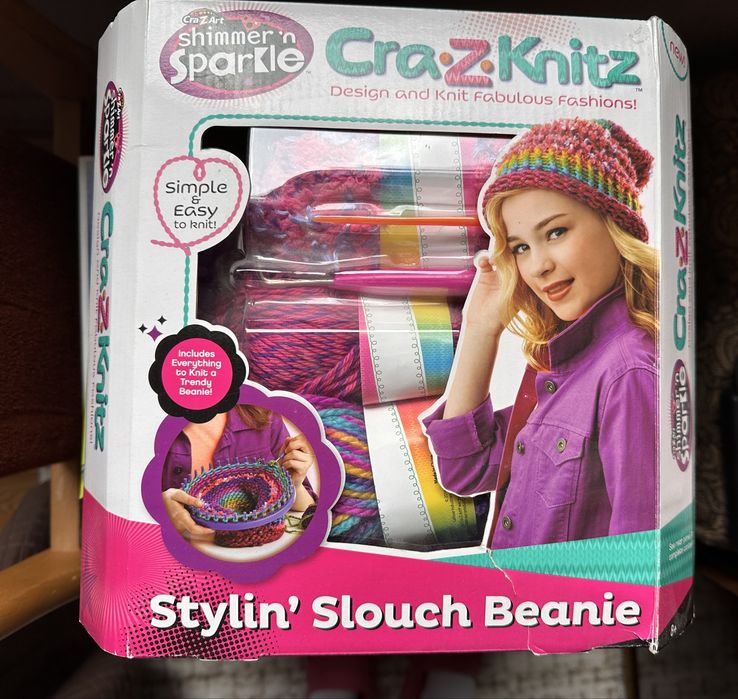 Cra-Z-Knits комплект за плетене на шапка