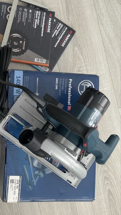 Circular Bosch Professional GKS 190, 1400W, 190 mm, nou