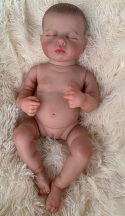 Кукла реборн, преродено бебе, момиче, силиконова реалистична кукла