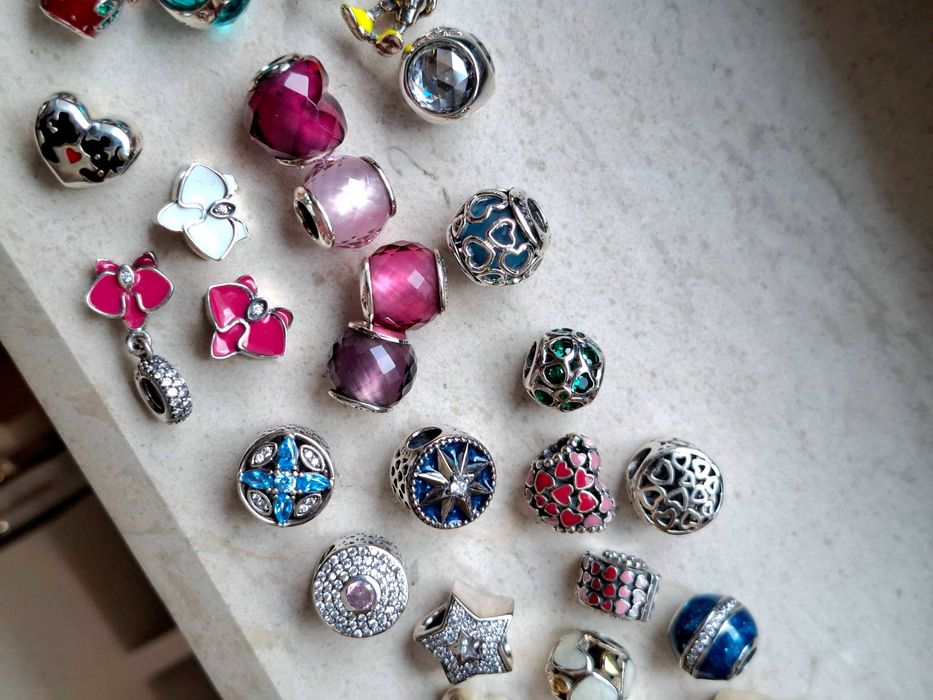 Сребърни талисмани за гривна Пандора