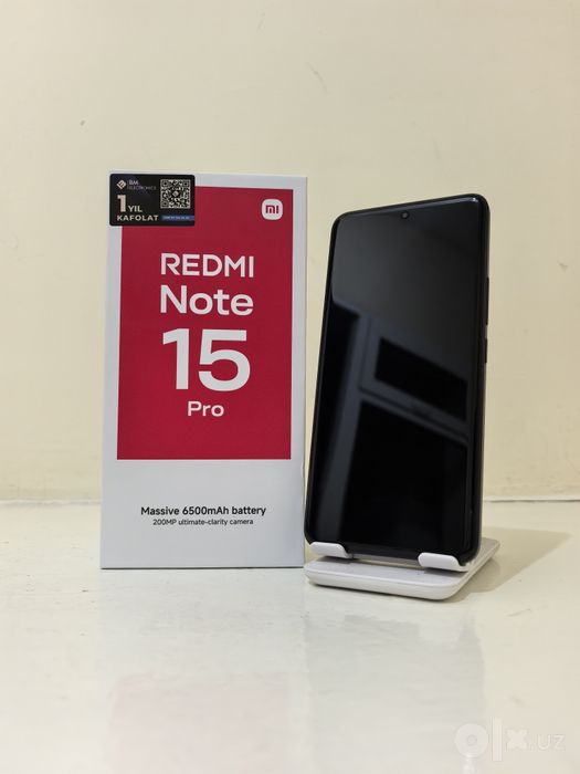 Redmi Note 15 Pro (12/256) 1 oylik srochna