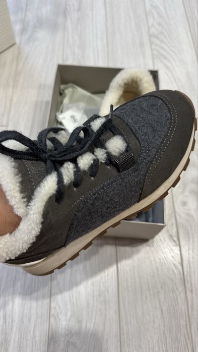 Кроссовки Brunello Cucinelli, утеплённые