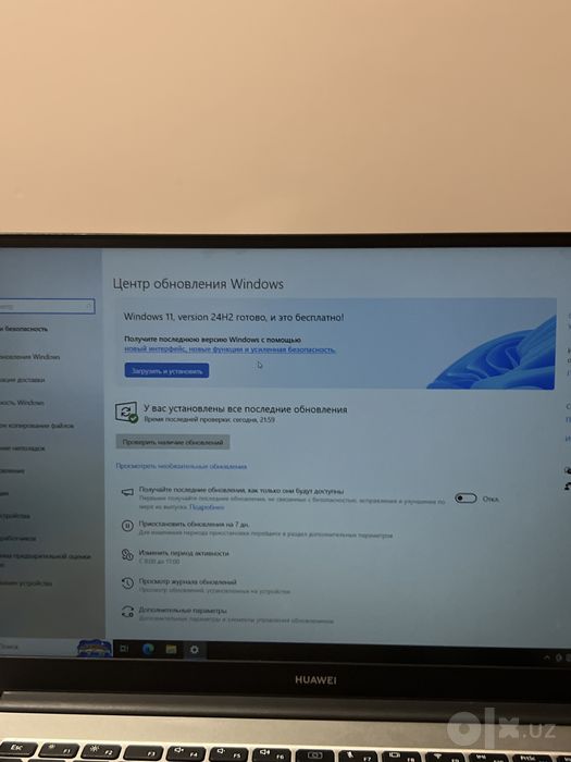 Huawei matebook noutbuk d15 5500U/16+512gb