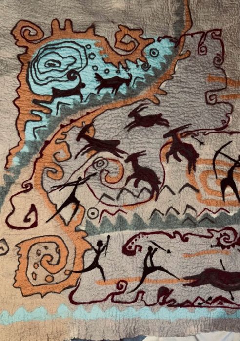 Пано из войлока