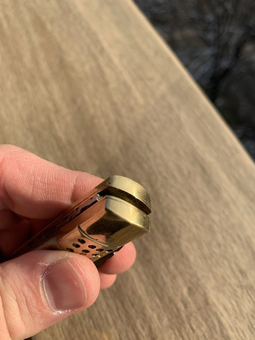 Сгъваемо ножче ръчно изработено