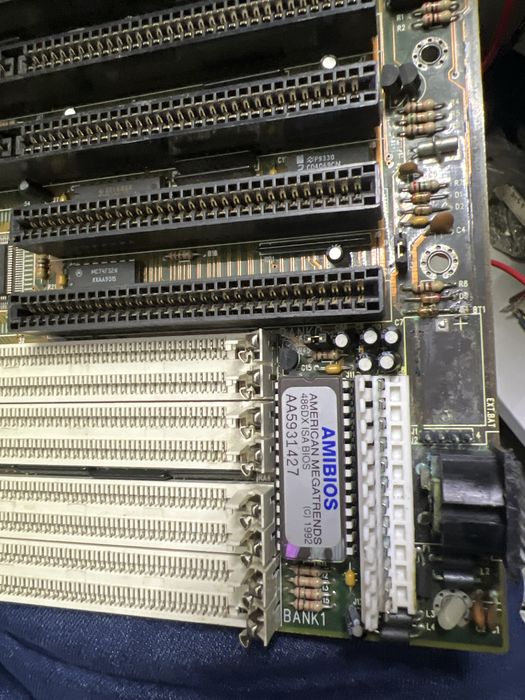 Placă de bază Retro 386 / 486 - Zida 495SLC rev 1.1 (OPTi) - Netestată