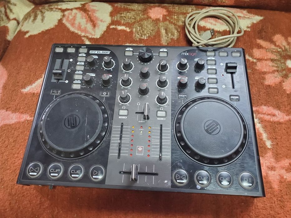 Consola mixer mixage reloop