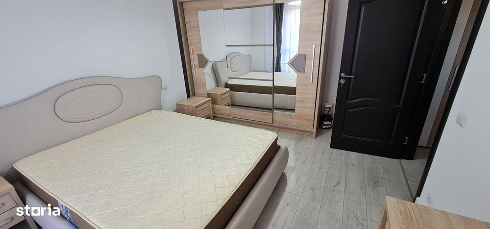 Zona Primăriei-bloc nou- 3 camere mobilate și utilate, 66 mp