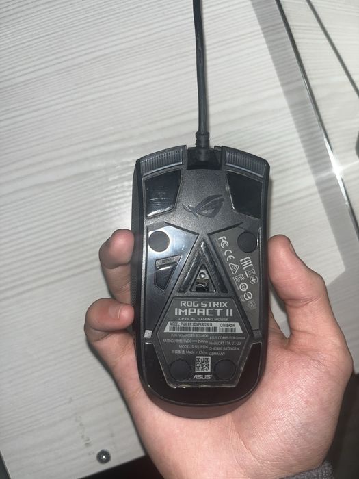 ROG Strix impact 2 проводная мышка