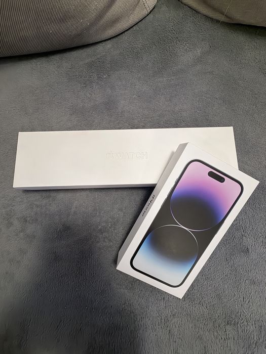 İphone 14pro purple + iwatch 7 starlight