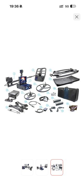 Сканер Металлоискатель Nokta Makro DeepHunter 3D Pro