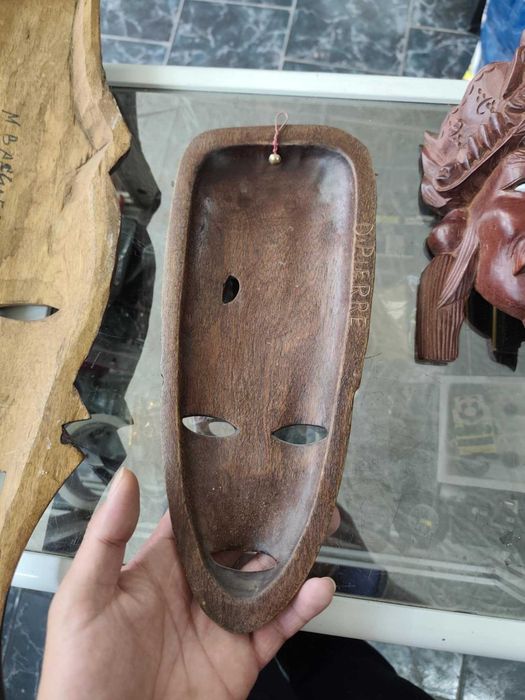 Лот дървени маски четири броя