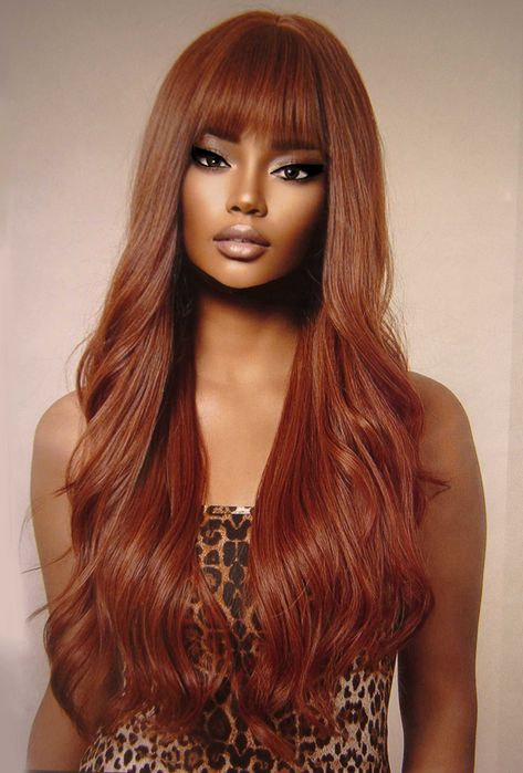 Нова Стилна Перука В Меден Цвят