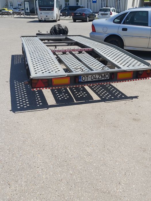 Trailer/ platforma auto gala syrius 2700