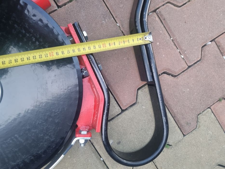 Brazdar dublu disc asamblat SPC, ansamblu complet disc fertilizare