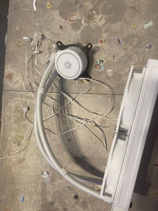 Aio 240 id cooling  white argb