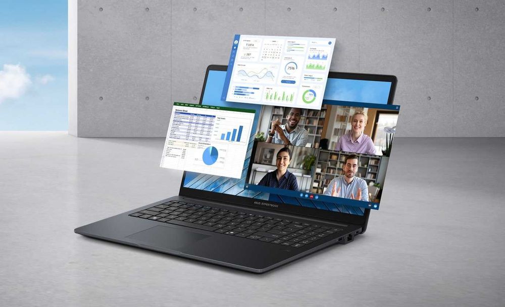 ASUS ExpertBook 15.6" FHD IPS Intel® Core™ i3-1315U DDR5 8GB SSD 256GB