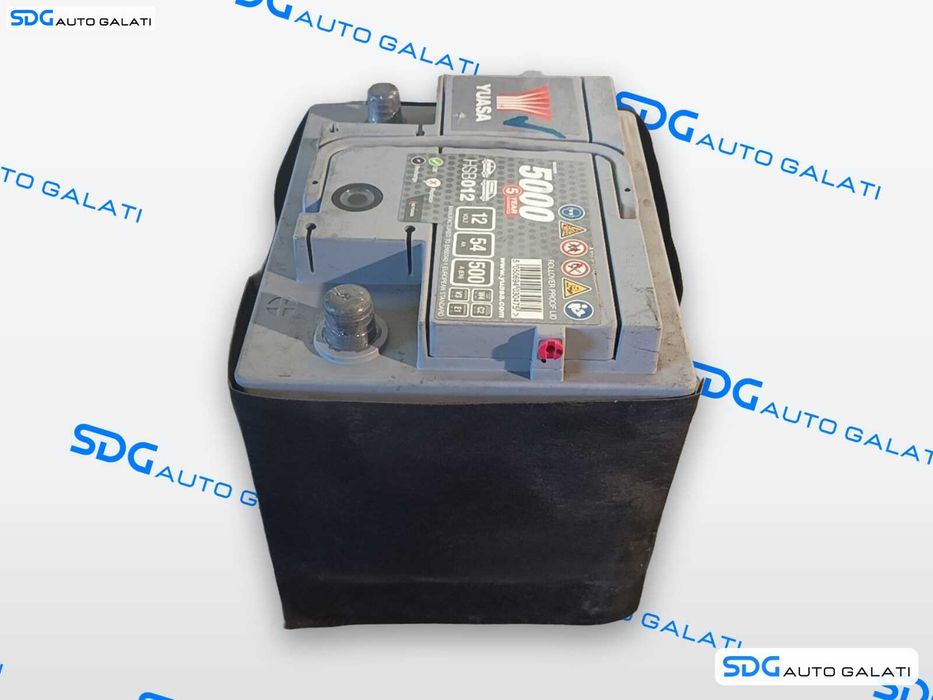 Baterie Acumulator Auto 54Ah 500A Volkswagen Audi Seat Skoda Ford Opel Toyota BMW Mercedes Renault Peugeot Dacia [LN1255]