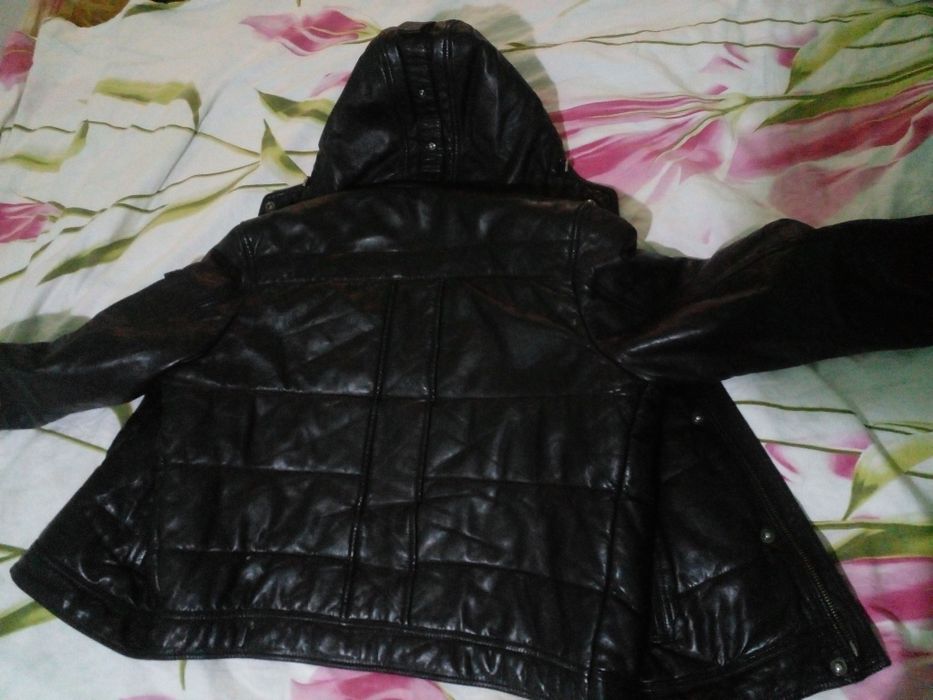 Кожаная куртка мужская