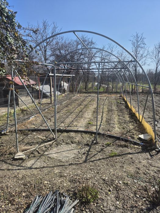 Solar metalic   din țeavă zincata