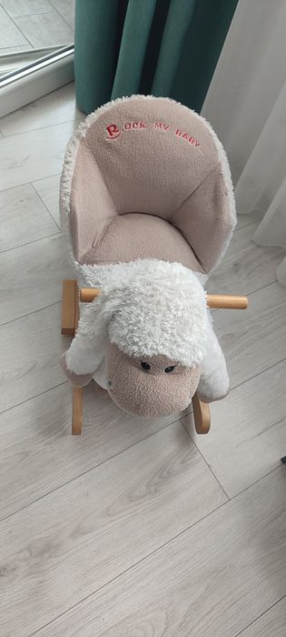 Детско люлеещо се столче овца