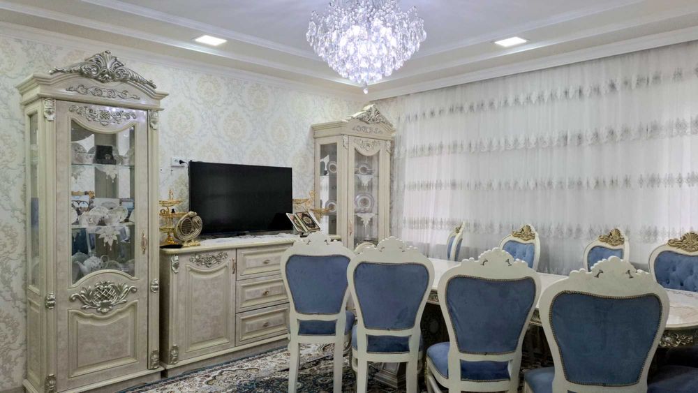 Продается своя 3в4/2/9  90м2 на Себзаре мебель+техника