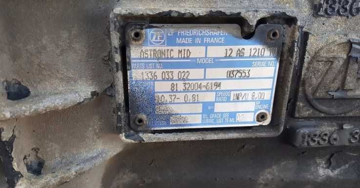 Cutie de viteze ZF 12 AS 1210 LA MAN TGL/TGM - Piese de schimb MAN