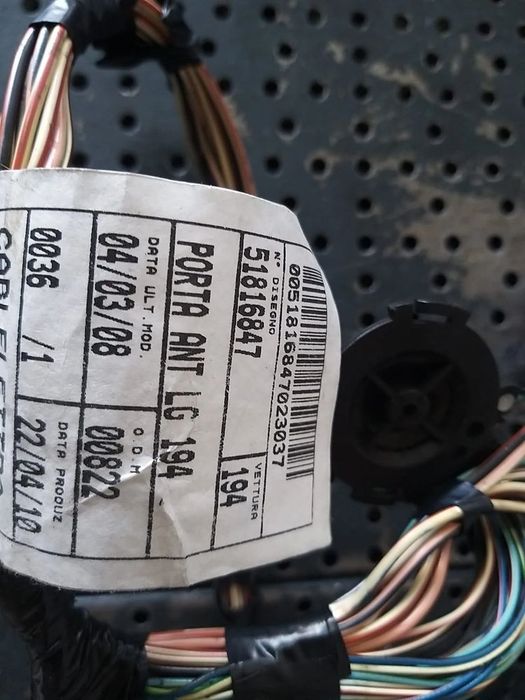 Cablaj instalatie electrica usa stanga fata fiat croma 194 51816847