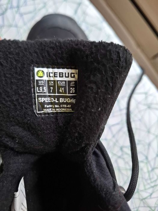 Зимни туристически обувки Icebug, размер 41 с шипове за лед