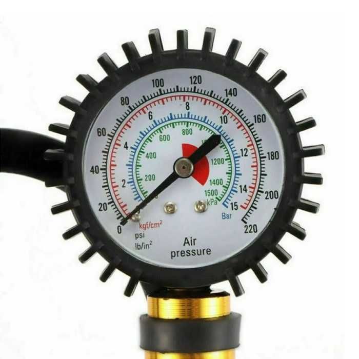 Пистолет за гуми с манометър Automat, За помпане, 16bar