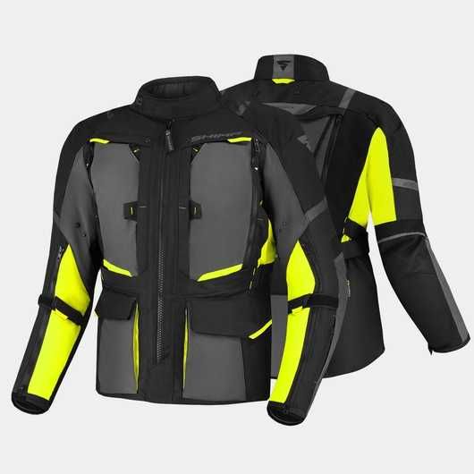 Мъжко трислойно ендуро мото яке за мотоциклет SHIMA HERO 2.0 Fluo