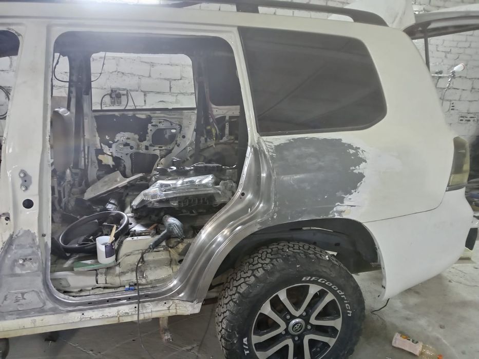 Кузовные работы, ремонт бамперов,