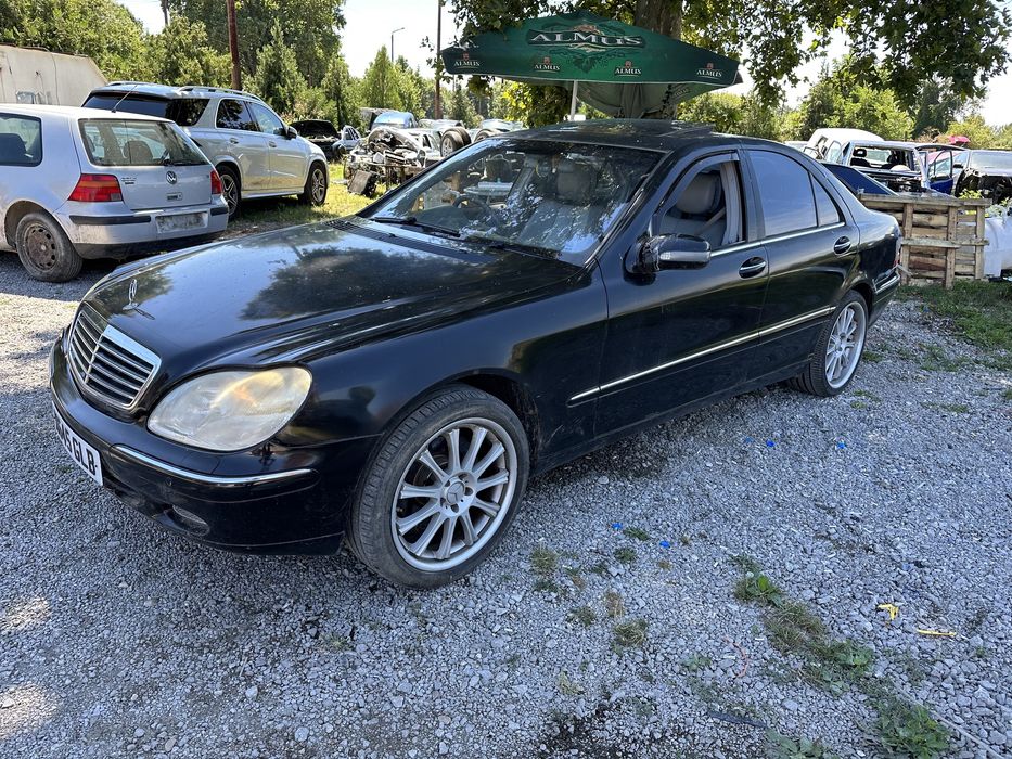 МЕРЦЕДЕС S 3.2 бензин 2001 Г автоматик само на части