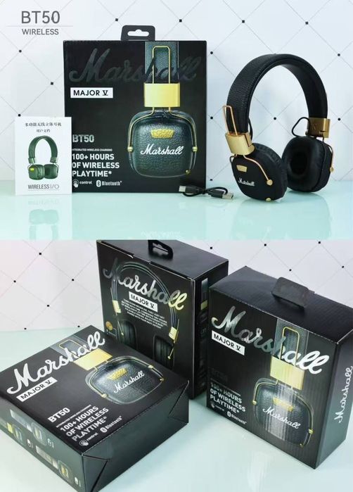Наушник безпроводной маршалл marshall наушники